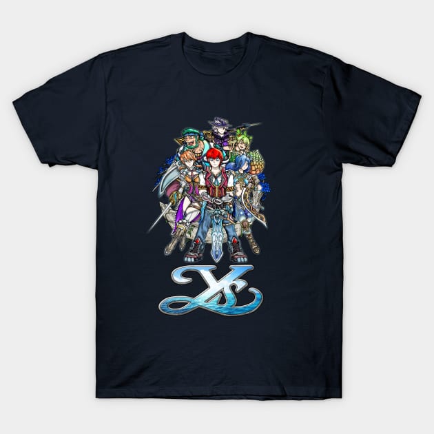 Ys VIII Heroes T-Shirt by WarioPunk